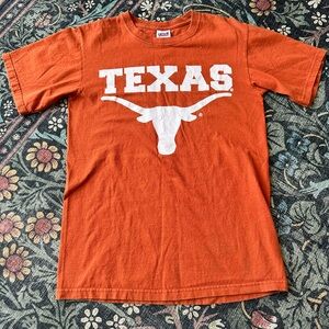 Vintage Orange Texas Longhorns T-Shirt Small